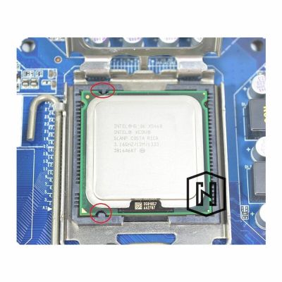 โปรเซสเซอร์ Intel Xeon X5460 (3.16GHz/12M/1333) ใกล้กับ LGA775 Core 2 Quad Q9650 Cpuworks LGA 775เมนบอร์ดไม่จำเป็นต้องใช้อะแดปเตอร์ X5460