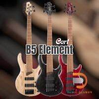 กีต้าร์เบสไฟฟ้า Cort B5 Element เบสรุ่นใหม่ล่าสุดจาก Cort ที่ให้สเปคแบบจัดเต็ม ไม่ว่าจะเป็นบอดี้มาฮอกานี อีคิว Bartolini