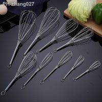 1Pcs Multifunctional Rotary Manual Egg Beater Mixer Mini Kitchen Egg Whisk Bake Tool Egg Agitator Stainless Steel Eco-Friendly