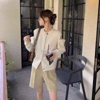 ZAWFL Women Sweater  Korean Ins New Cardigan Autumn Winter New Solid Color Matching Stripes Short Knit Long-sleeved Top