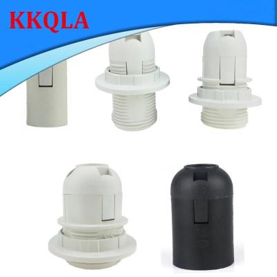 QKKQLA Screw E14 E27 M10 LED Light Bulb Base Cap Power Holder Electric Pendant Socket Lamp Shade Converter 220V 110V