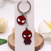 Marvel Legends Avengers Anime Cute Spiderman Hulk Key Chain Alloy Keyring Accessories Wholesale Keychain