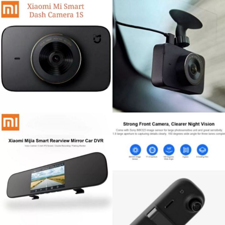 COD】 Xiaomi Mi Dash Cam 1S or Rearview Mirror DashCam Camera Car | Lazada PH