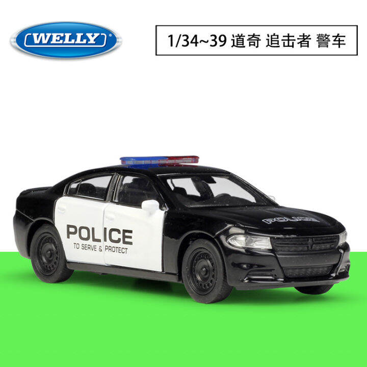 welly-1-36-dodge-charger-pursuit-2016โลหะผสมโลหะหรูหรารถดึงกลับรถสำหรับของเล่นเด็กพร้อมคอลเลกชัน-gift