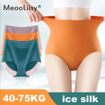 MeooLiisy Plus Size Panties Sexy Women High Waist Elasticity Panty Quality  Seamless Body Shaping Pants Hip Up Underwear Fat Briefs