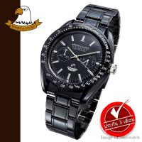 AMERICA EAGLE นาฬิกาข้อมือสุภาพบุรุษ สายสแตนเลส รุ่น AE054G - Black/Black