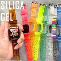 Glacier Transparent Strap Case 8 7 6 5 Iwatch Band 49mm 45mm 41mm 40mm 44 42mm 38