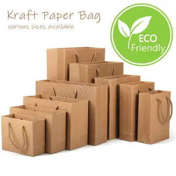 Kraft Paper Gift Bag - Corporate Gifts Singapore - Source EC