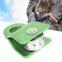 Downhill Side Plate Single Pulley การปีนเขากลางแจ้งอุปกรณ์การขนส่งปีนหน้าผา