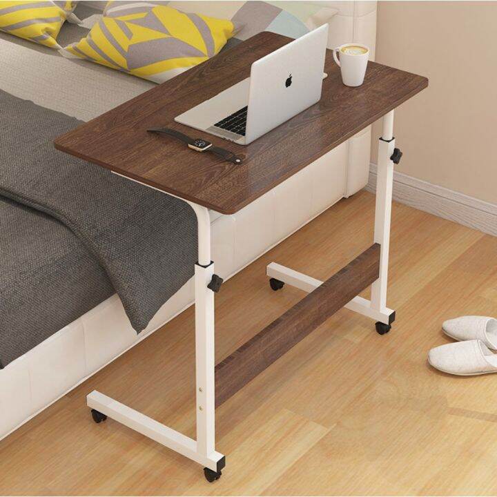 Adjustable & Portable Standing Computer Laptop Desk Bed Side Table lamesa bedside table home