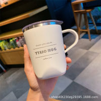 Tyeso New 304 Stainless Steel Coffee Cup Ins High Beauty Fashionable Fresh Simple Office Cup