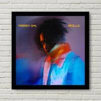 Fireboy Dml Apollo ฝาครอบอัลบั้มเพลงโปสเตอร์ผ้าใบพิมพ์ลายภาพวาดตกแต่งบ้าน (ไร้กรอบ)