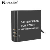 PALO 1ชิ้น1400มิลลิแอมป์ชั่วโมง AZ16-1กล้องดิจิตอลแบตเตอรี่แพ็คสำหรับ Xiaomi-Xiaoyi กล้องกีฬา