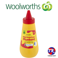 Woolworths Mild American Mustard วูลเวิร์ธ มัสตาร์ด อเมริกัน สไตล์ 250g