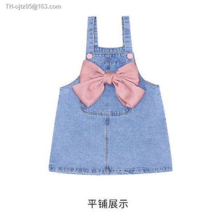 han-edition-fashionable-dress-girls-summer-wear-the-new-leisure-fashion-cowboy-braces-skirt-cute-children-in