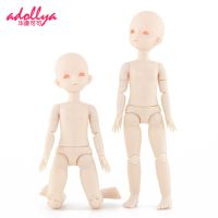 Adollya ของเล่นข้อต่อที่สามารถเคลื่อนย้ายได้30ซม. 22ตุ๊กตา BJD สำหรับลูกบอลเด็กสาว,สินค้าใหม่ตัวหมุนได้ผิวสีขาวตุ๊กตาเปลือยกายสำหรับเด็กผู้หญิง