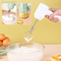 Electric Mixer Household Portable Food Blender 3 Speeds Kitchen Egg Milk Frother Cake Egg Beater Handheld Baking Kneading Mixer