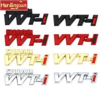 Hardingsun ป้ายสัญลักษณ์ตราสติ๊กเกอร์รถยนต์สำหรับโตโยต้า Dual VT-I VVTI Camry Rav4โคโรลายาริสกล้องหลัง REIZ CROWN PRIUS REIZ ออริสอเวนซิส