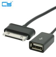 USB Host OTG สายอะแดปเตอร์สำหรับ Samsung Galaxy Tab 2 7 7.0 Plus 7.7 8.9 Note 10.1 Galaxy Note 10.1 N8000 N8010สำหรับ P3110 P5100