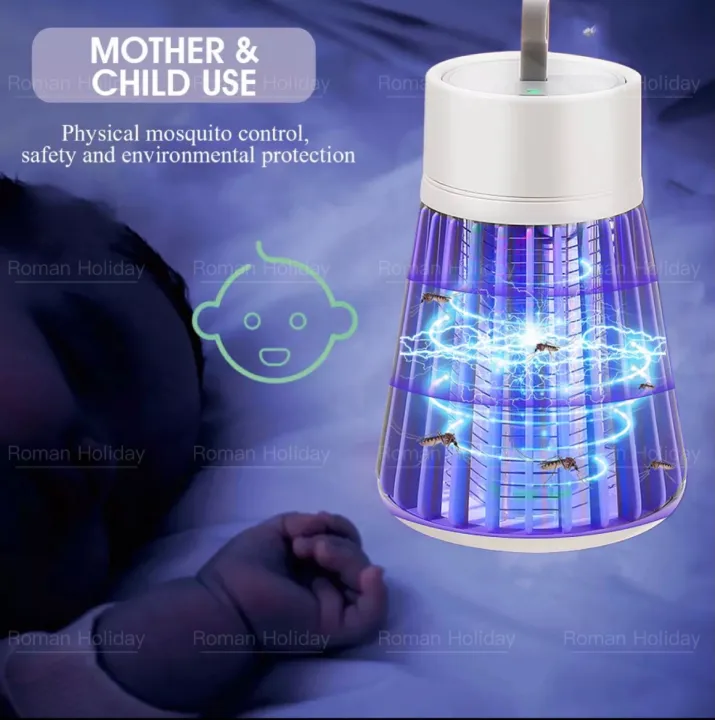 Mosquito Killer Lamp Electric Insect Pest Catcher Killer LED Mosquitoes ...