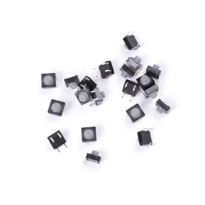 4PIN Conductive Silicone Soundless Tactile Tact Push Button Micro Switch Self-reset 20pcs/lot 8x8x5MM