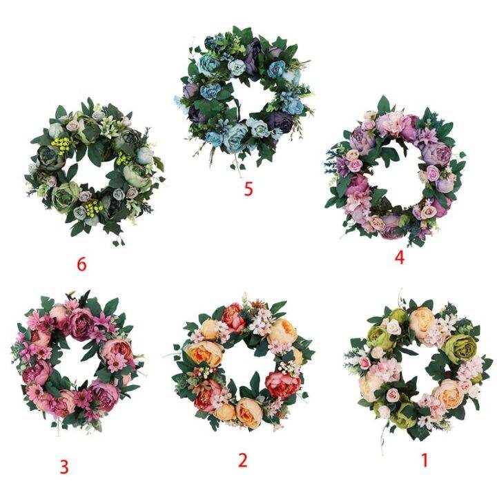 artificial-peony-flower-wreath-handmade-vintage-blooming-garland-with-green-leaf-w0ya