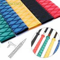 FRANCESCO mm Fishing Rod Grip Belt DIY Badminton Racket Sleeve Tube Heat Shrink Wrap Tubing 5 Colors Waterproof Non-slip Polyolefin Racket Handle Grip Sleeve Insulated Protect Handle InsulationMulticolor