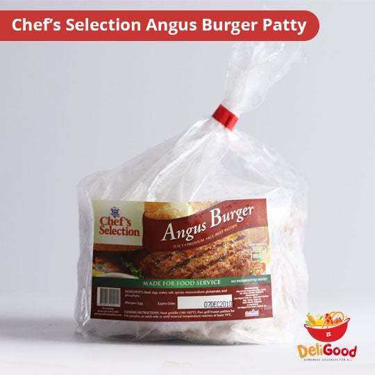Purefoods Chef's Selection Angus Beef Burger Patty Lazada PH
