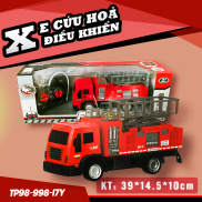 XE ĐỒ CHƠI ĐIỀU KHIỂN TỪ XA - XE CẨU - MÁY XÚC - XE CỨU HOẢ