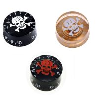 1PCS Skull Head Electric Guitar Knob Tone Volume Control for Gibson Les Paul Guitar Replacement