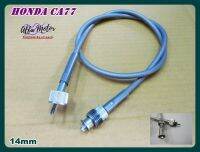 HONDA CA77 (L. 14mm) SPEEDOMETER CABLE "GRADE A" #สายไมล์ (หัวขนาด 14 มม.) มอเตอร์ไซค์