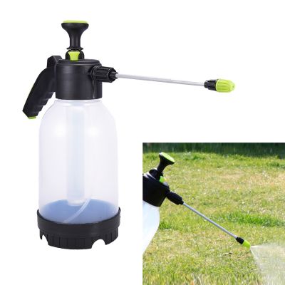 【CC】 2L Garden Sprayer Bottle w/ Spary Lance Nozzle Watering Potted Can Cleaning for Car