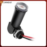 UMMEAX เซ็นเซอร์โฟโตอิเล็กทริกเซ็นเซอร์ทองแดงสวิตช์ควบคุมไฟ LED สีดำทนทานพลาสติกกันน้ำตัวควบคุมไฟ LED ช่างไฟฟ้า