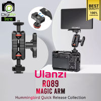 Ulanzi R089 Magic Arm 4 inch Hummingbird พร้อม หัวบอล 2หัว Quick Plate สำหรับต่ออุปกรณ์เสริม