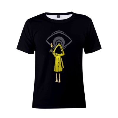 Little Nightmares T Shirt Adult Cartoon Tshirts Teens Tee Ingame Character Printing 100% Cotton Gildan
