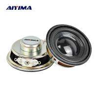 ♧AIYIMA 2ชิ้น1.5นิ้ว40มม. ลำโพงแบบพกพาขนาดเล็ก4ohm 3W ความถี่เต็มความถี่เสียงสเตอริโอ Speaker Hifi ขนาดเล็ก