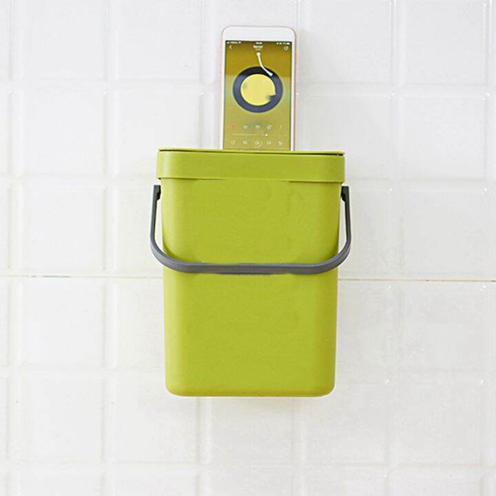 2x-trash-can-with-lid-und-er-sink-green-trash-can-plastic-waste-basket-hanging-waste-bin-for-bedroom-0-8-gallon