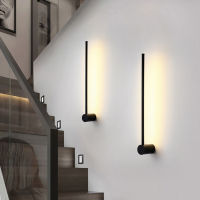 Led Modern Wall Lights Bedside Lights Mirror Front Lights For Living Room Bathroom Kitchen Lamps Black frame Led Wall Lights