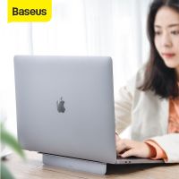 【firm】 Baseus แล็ปท็อปยืนปรับพับอลูมิเนียมที่วางแล็ปท็อปแบบพกพาเหมาะกับการทำงานโน๊ตบุ๊ค12-17นิ้วสำหรับ MacBook Air Pro