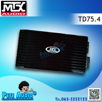 เพาเวอร์แอมป์ 4Ch MTX รุ่น TD75.4 Pete Audio