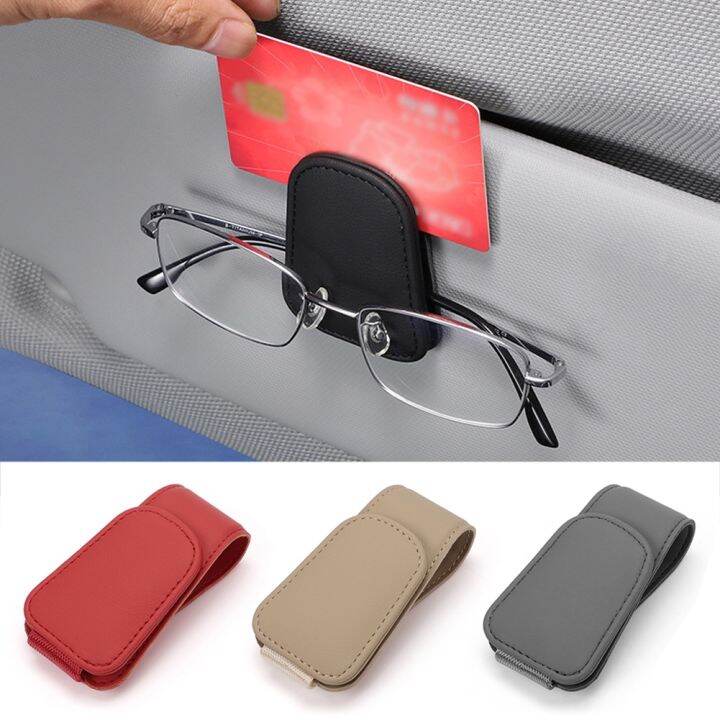 car-glasses-sunglasses-clip-card-ticket-holder-fastener-eyeglasses-accessories