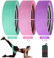 3PCS/Lot Fitness Rubber Band Elastic Yoga Resistance Bands Set Hip Circle Expander Bands Gym Fitness Booty Band Home Workout