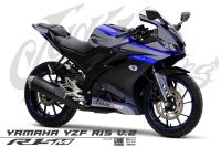 สติ๊กเกอร์แต่งลายรถ Yamaha Yzf R15 V.2 ลาย R1m V.1