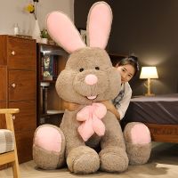 【CW】Giant Lovely Rabbit Plush Toy Soft Cartoon Animal Big Ear Bunny Doll Stuffed Baby Accompany Pillow Kawaii Birthday Gifts