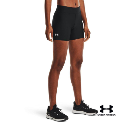 Under Armour UA Womens HeatGear® Armour Mid-Rise Middy Shorts อันเดอร์ อาเมอร์ กางเกงเทรนนิ่ง สำหรับผู้หญิง รุ่น
