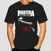 Pantera Mens Vulgar Display Of Power T-shirt Black Sleeve Tee Shirt T shirts  7KJX