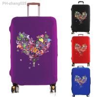 Luggage Cover Suitcase Protector Love Graphic Print Thicker Elastic Dust Covered for 18-32 Inch Trolley Case Travel Accessories