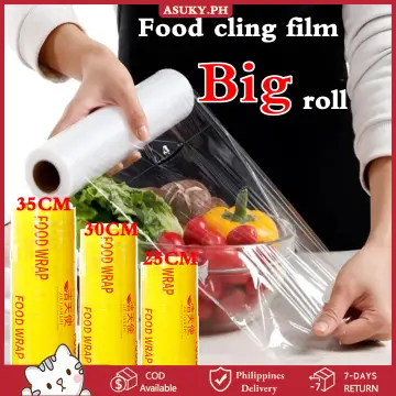 Food Grade PVC Food Pack Cling Wrap Food Packaging Plastic Roll