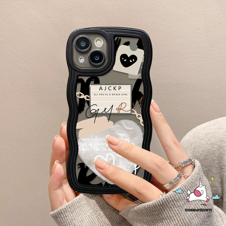 เคสนิ่มเคส-realme-c15-c53-c33-5-6i-10-c25-c12-c30-c25s-8i-c11-8-8pro-c25y-c17-c21y-c20-c20a-9-9pro-9i-c3-7i-5i-7ขอบลอน-ins-love-heart-comme-des-garcons-ผ้าคลุมกราฟฟิตี้