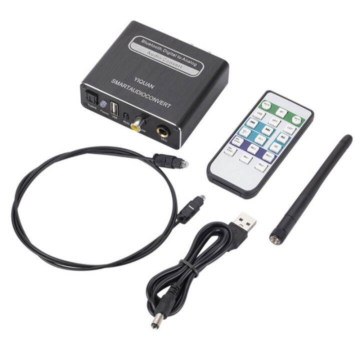 Wireless Digital DigitalToAnalog Converter 5.0 Bluetooth Fiber